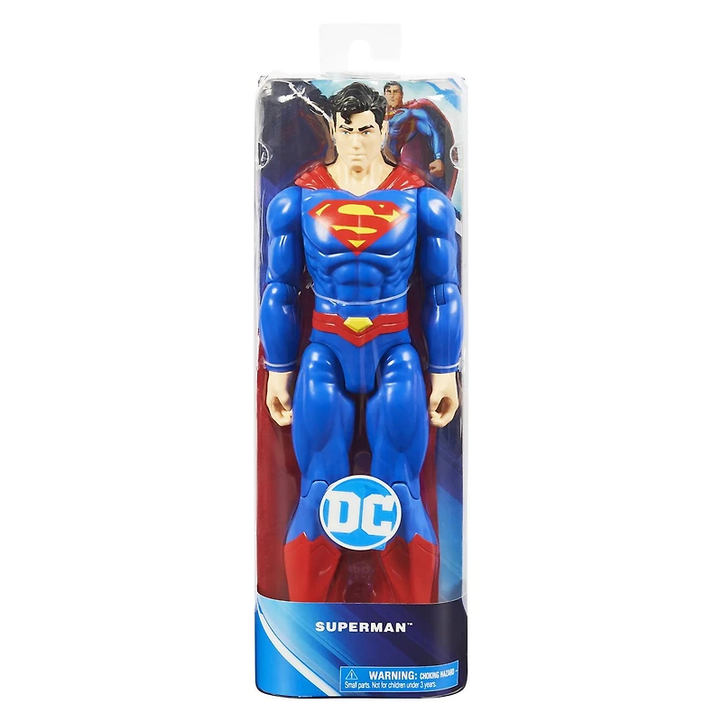 DC Comics, Figurine articulée SUPERMAN de 30 cm