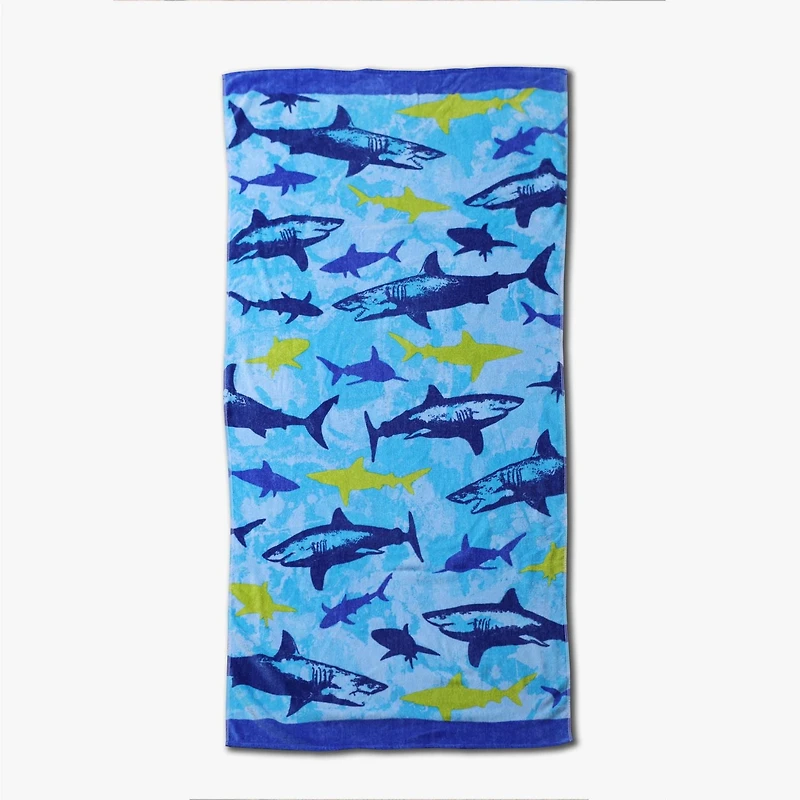 Mainstays Printed Beach Towel, 30"x60"