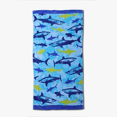 Mainstays Printed Beach Towel, 30"x60"