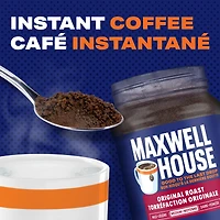 Maxwell House Original Roast Instant Coffee, 150 g Jar, 150G