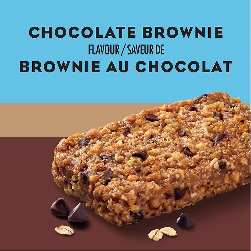CLIF BAR Energy Bars, Chocolate Brownie, Granola Bar, High in Protein, Contains 70% Organic Ingredients, (Pack of 5), 340 g