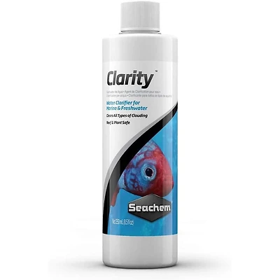Seachem Clarity Water Clarifer For Marine And Freshwater Fish tanks, 250mL