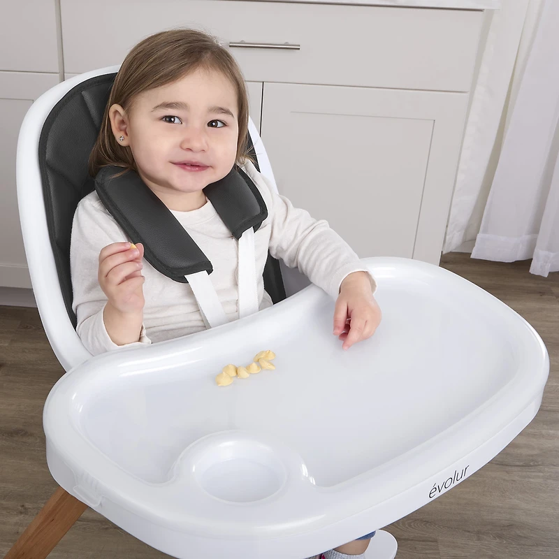 Evolur Zoodle 2-in-1 High Chair, Toddler Chair