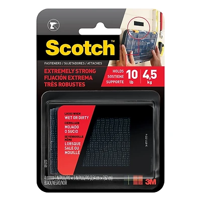 Scotch™ Extreme Fasteners, RF6731, Black