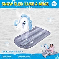 Pathfinder Inflatable Unicorn Snow Tube for ages 3 - 12 years