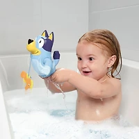 TOMY Toomies Swimming Bluey – Jouet de bain Bluey avec hippocampe – Jouet aquatique pour baignoire ou piscine qui nage sur le dos ou sur le ventre – À partir de 18 mois 18 mois et plus