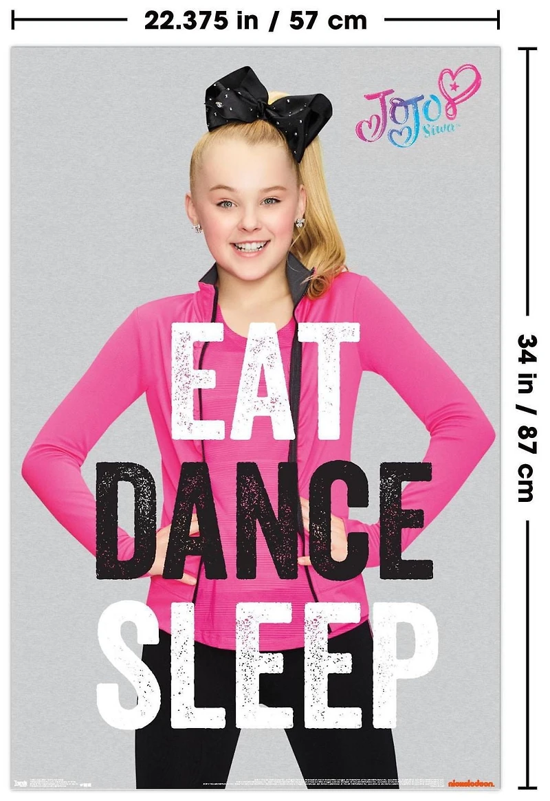 Nickelodeon JoJo Siwa - Mange, danse, dors
