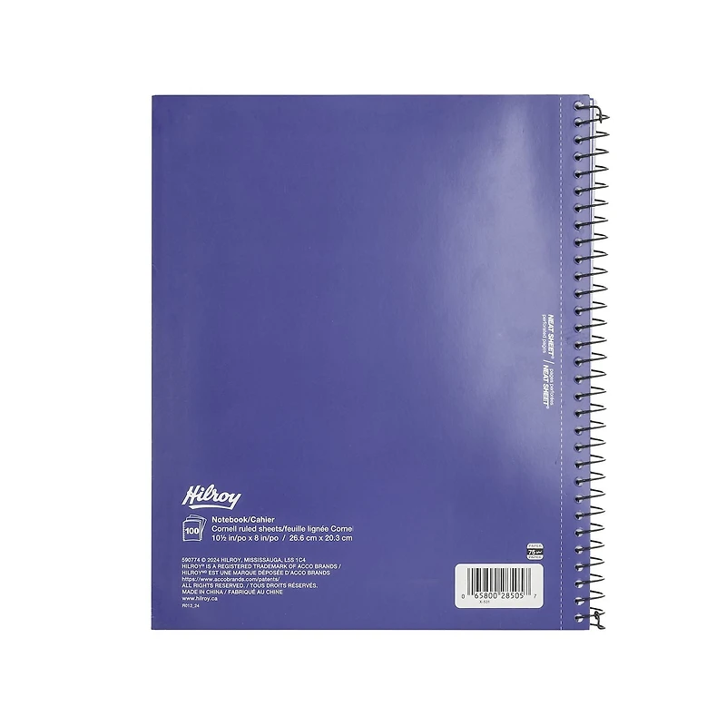 Hilroy Cahier Better Notes à 1 sujet