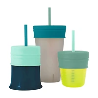 Boon SNUG Straw Lids and Cup Pink