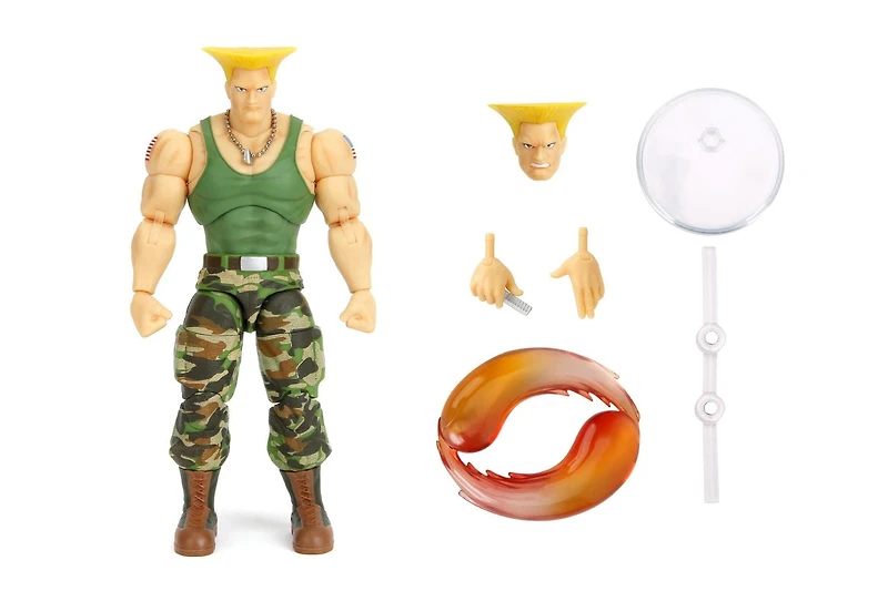 Jada Toys STREET FIGHTER II ACTION FIGURE - Guile