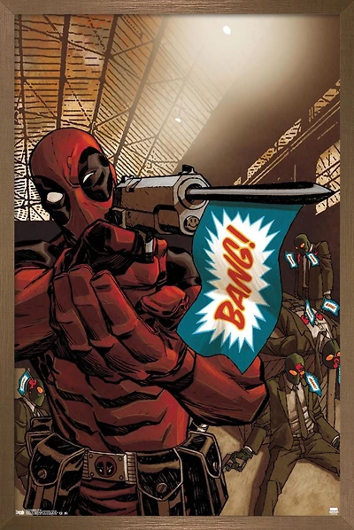 Marvel Comics - Deadpool - Bang Wall Poster, 22.375" x 34"