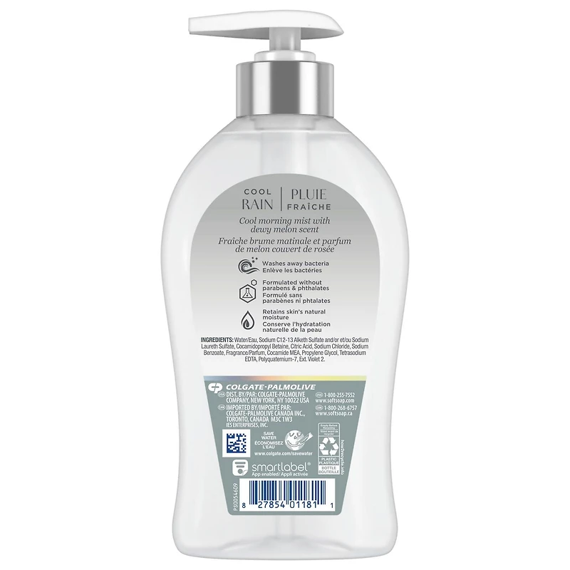 Softsoap Cool Rain Liquid Hand Soap 332ml, Softsoap Cool Rain 332ml