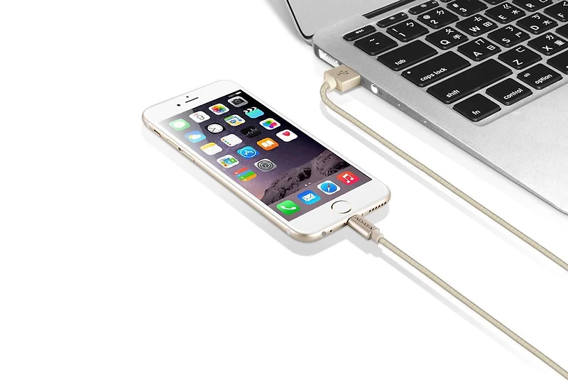 ADATA Le câble Lightning Sync & Charge argent
