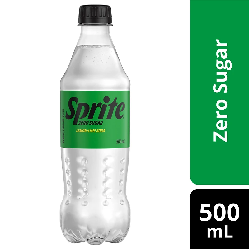 Sprite Zero Bottle, 500 mL, 500 mL