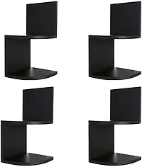 kieragrace Priva Corner Shelves, Set/4