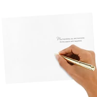 Image Arts Boxed Christmas Cards (Winter Pond Hockey Scene), 30 ct.