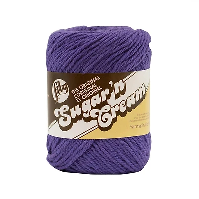 Lily Sugar'n Cream® le Fil Original, Coton #4 Moyen, 2,5oz/71g, 120 Yards