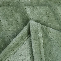 Hometrends Mother’s Day Cozy Gift Set Green – Blanket, Socks & Mug