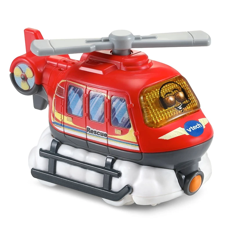 VTech Go! Go! Smart Wheels® Heroic Helicopter - Talking Pretend Play Helicopter - English Version, 1.5+ Years