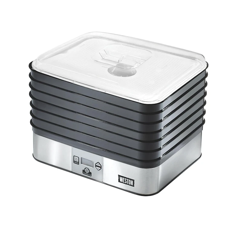 6 Plateaux Numérique Déshydrateur Plus Weston 75-0450-W