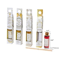Christmas Gold Christmas 30Ml Reed Diffuser  - Set of 4