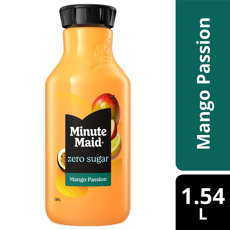 Minute Maid Zero Sucre Ajouté Mangue Passion Bottle, 1.54 Liters
