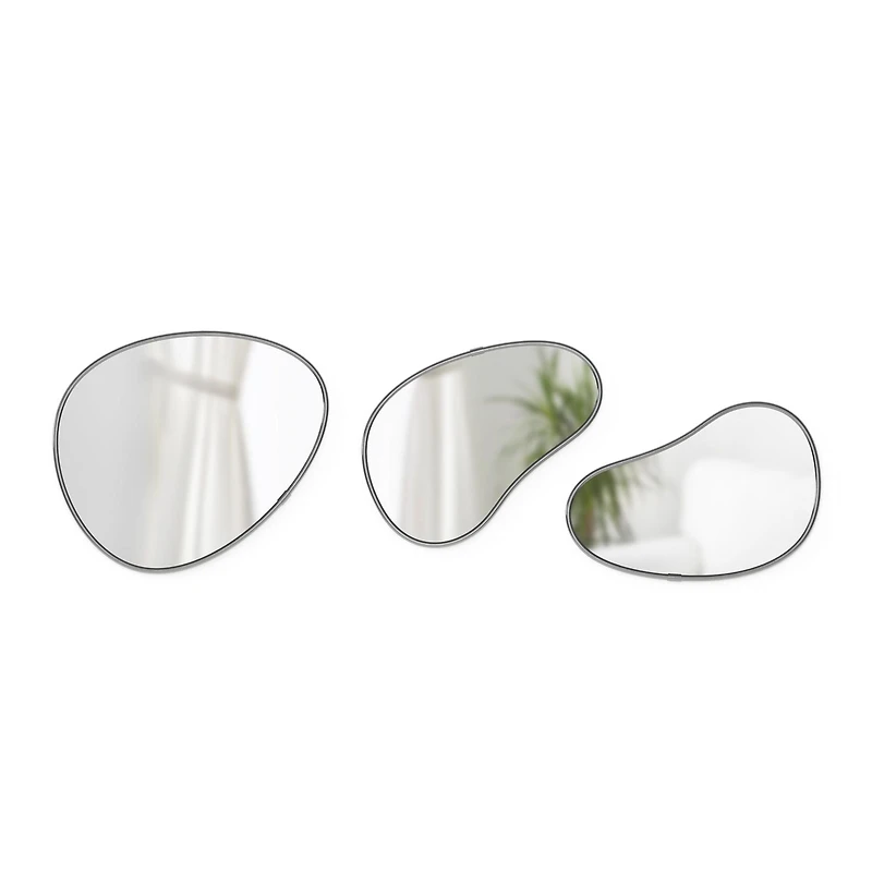 Umbra Miroirs Hubba Pebble, Lot de 3