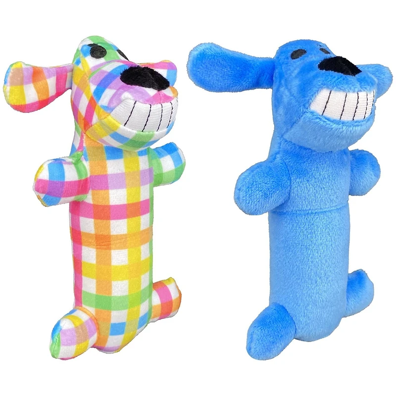 Multipet Petit chien Loofa, lot de 2 jouets pour chien Lot 2 pk pour chiens Loofa
