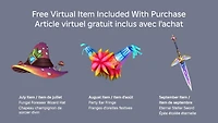 eCarte cadeau digitale Roblox $25 [inclut un article virtuel gratuit]