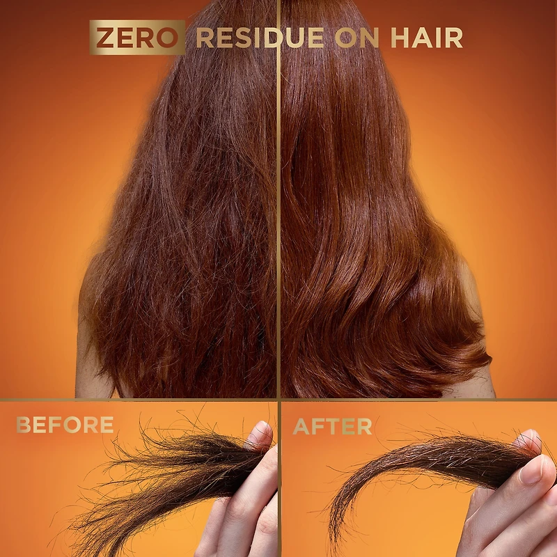 Garnier Whole Blends Honey Treasures Repairing Hair Serum for Dry Damaged Hair, Non-sticky & non-greasy, Smoother hair & split ends reduction, 150ml, Damaged hair split ends repair