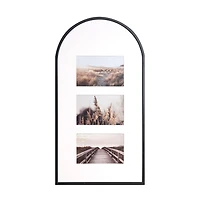 3 open Metal with white mat