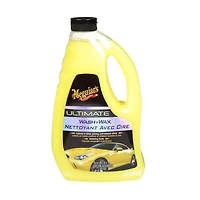 Shampoing avec cire Ultimate(MC) Meguiar’s®, G17748C, jaune, 1,42 l (48 oz liq.) Shampoing avec cire G17748C Meguiar’s®