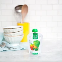 Purée pommes, épinards, kiwi + brocoli Superblends Love Child Organics, 128 ml, sachet