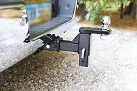 Support de boule réglable avec clip et goupille à dégagement rapide Towsmart Support de boule réglable
