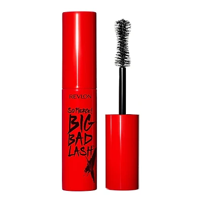 Revlon So Fierce! Big Bad Lash, Extreme Volume Mascara, 24hr Wear, 10mL, Volumizing Darkening Eyelash Tint