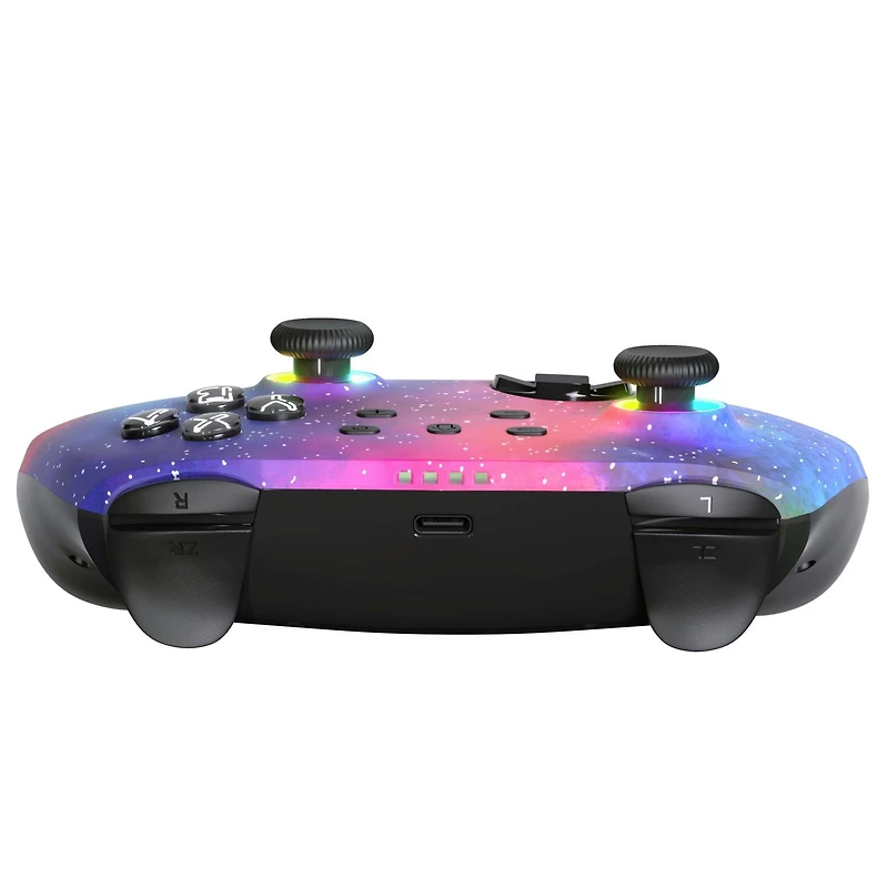 Manette sans fil Surge Pro pour Nintendo Switch, Switch 2, PC Windows, Steam Deck, Android et iOS – Édition Supernova