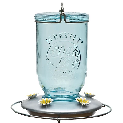 Perky-Pet 32 oz Mason Jar Hummingbird Feeder