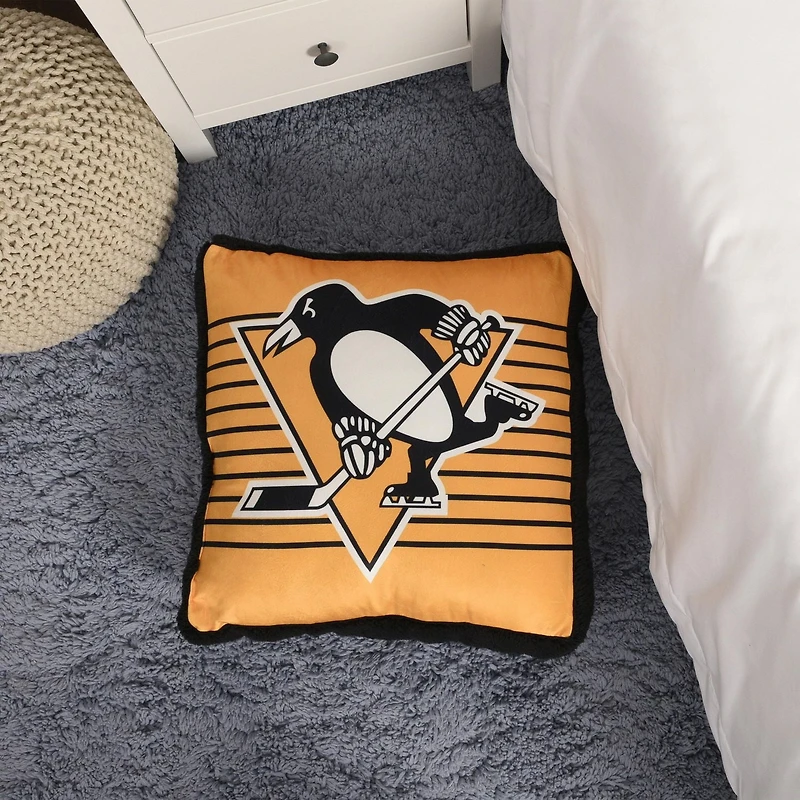 Oreiller de corps des penguins de pittsburgh de la LNH