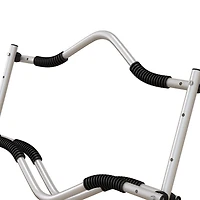 Soozier Chariot pour kayak avec cadre en aluminium, réglable en hauteur et en largeur