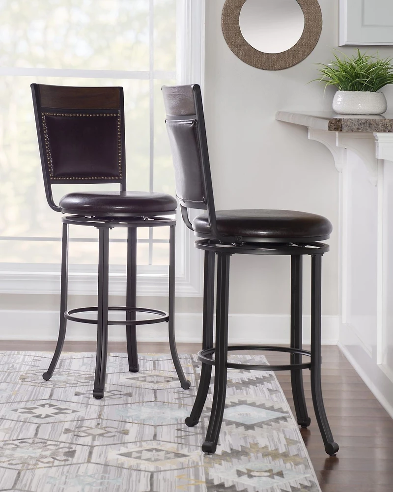 Trager Swivel Barstool