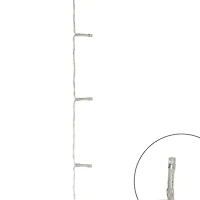 Danson Décor 240 5MM LED Battery Operated Curtain Lights, Warm White
