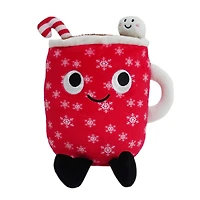 HOLIDAY TIME FOODIE  PLUSH COFFEE 6INCH, PLUSH COFFEE