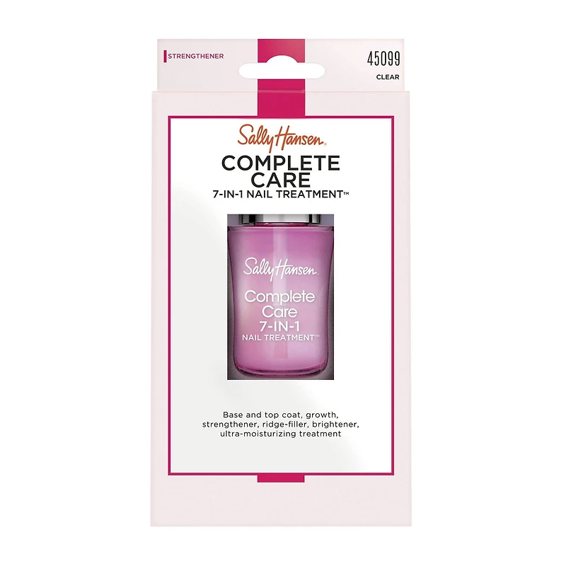 Sally Hansen Complete Care 7-in-1 Nail Treatment™, restaure les ongles secs & cassants, à l'huile d'avocat, sel marin, extrait de grenade et calcium Pour des ongles plus sains