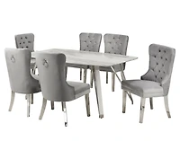 Rosemount 7-Piece Dining Set, Grey