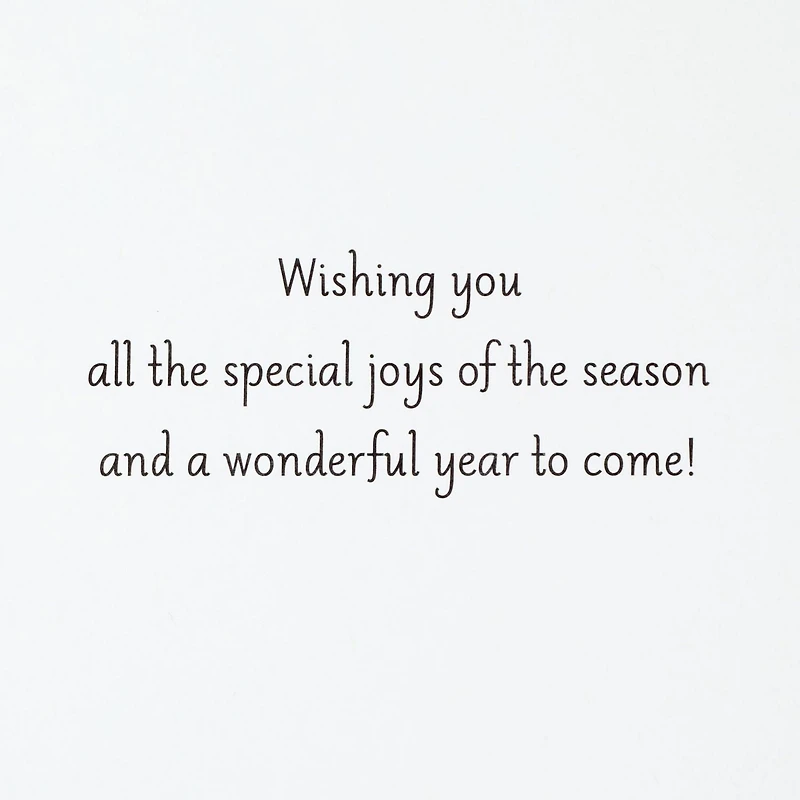 Hallmark Christmas Cards Pack, Joys of the Season (10 Cards With Envelopes)