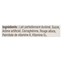 Sealtest Lait Partiellement Écrémé 1 % aux Fraises
