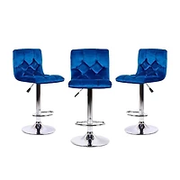 Ensemble de 3 tabourets réglables de la collection Heavenly