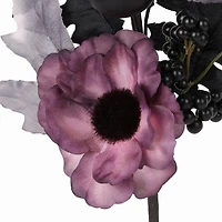 Halloween Pl Pur Floral Pick