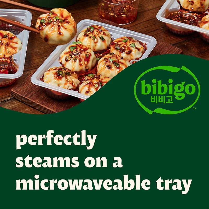 bibigo Chicken & Vegetable Steamed Dumplings, 187 GR