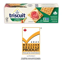 TRISCUIT, Garden Vegetable Crackers, Light and Crispy Texture, 185 g